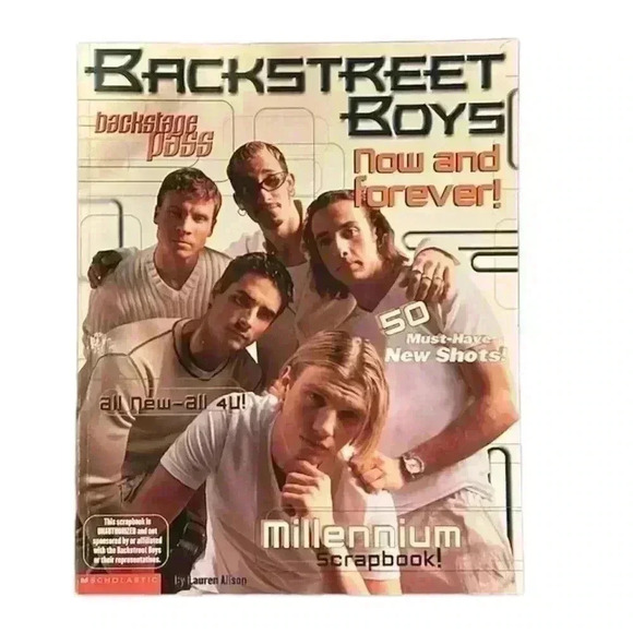 Backstreet Boys Millennium Scrapbook 1999 Boy Band - Picture 1 of 8